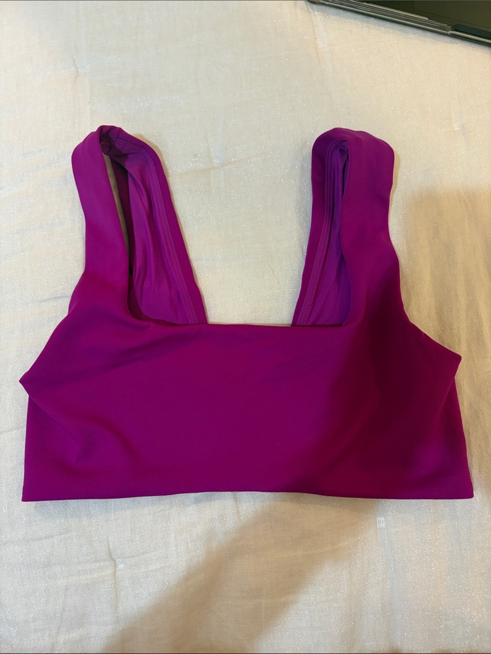 Left On Friday | Streamline Bikini Top in Fushia
